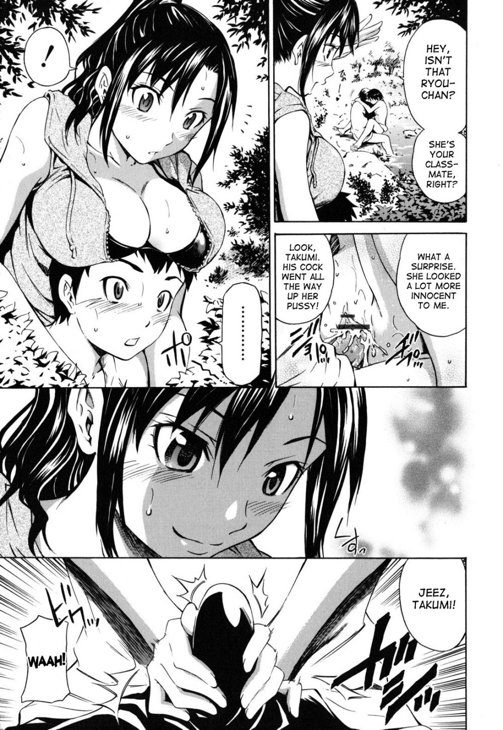 Hentai Manga Comic-Hajirai Body-Chapter 7-How I Spent My Summner Holidays-3